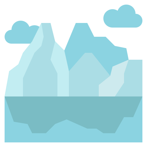 氷山 Generic Flat icon