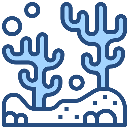 rafa koralowa Generic Blue ikona