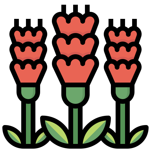 kwiaty Generic Outline Color ikona