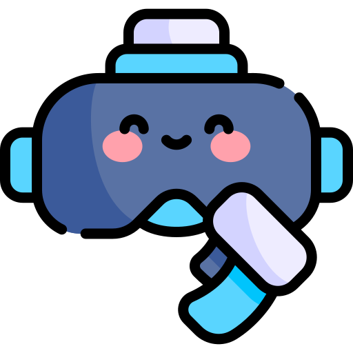 vr-brille Kawaii Lineal color icon