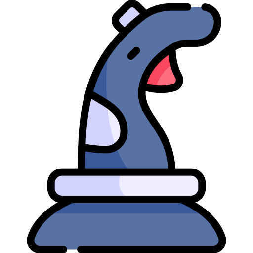 palanca de mando Kawaii Lineal color icono