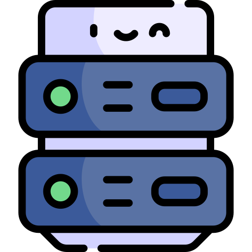 Сервер Kawaii Lineal color иконка