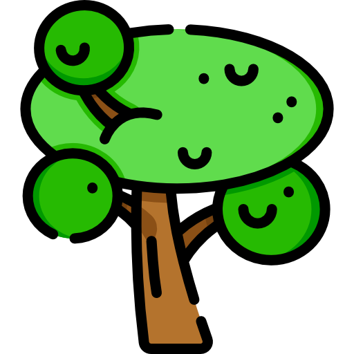 Tree Special Lineal color icon