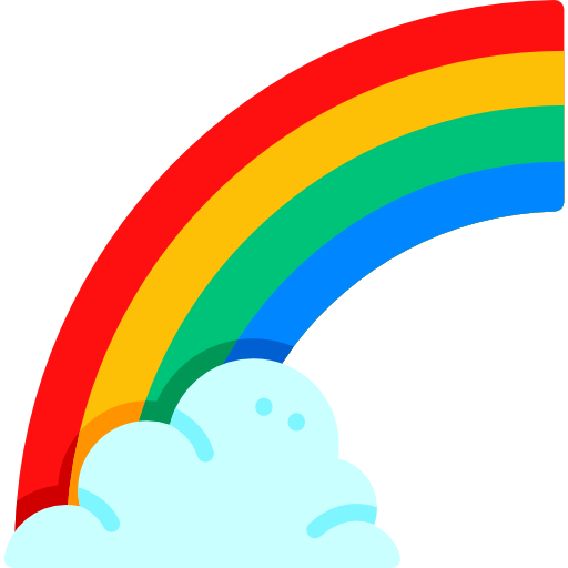 arco iris Special Flat icono