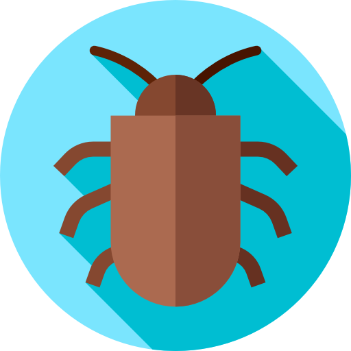 Beetle Flat Circular Flat icon