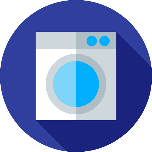 Laundry Flat Circular Flat icon