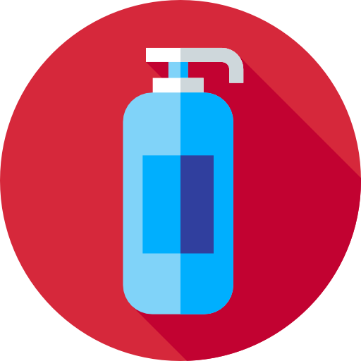 Shampoo Flat Circular Flat icon