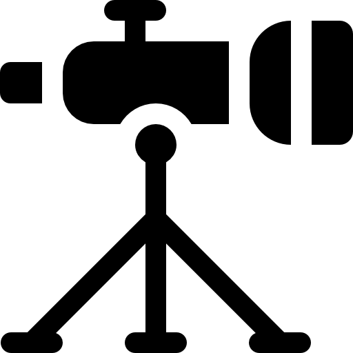 fernrohr Basic Rounded Filled icon