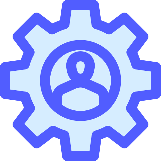gestión Generic Blue icono