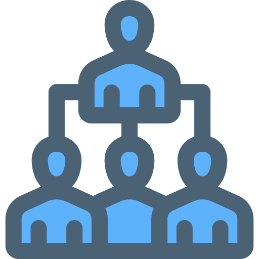 Структура организации Generic Blue иконка