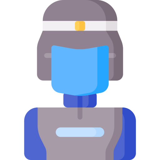 Riot police Special Flat icon