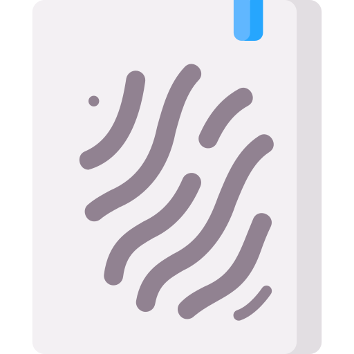 huella dactilar Special Flat icono