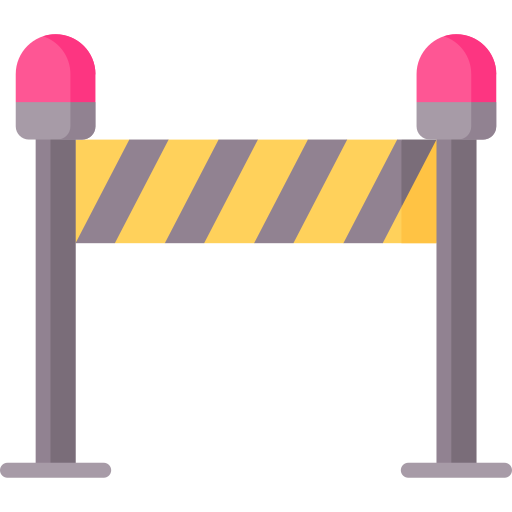 Barrier Special Flat icon