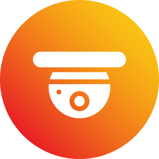 Security camera Generic Flat Gradient icon