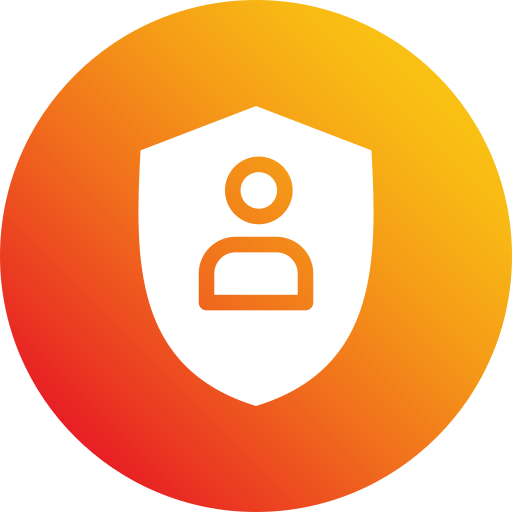 개인 보안 Generic Flat Gradient icon
