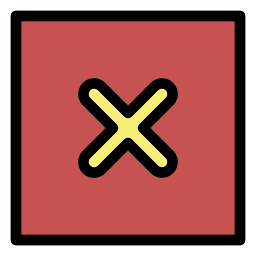 odrzucony Generic Outline Color ikona