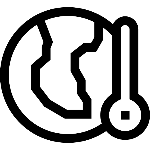 glacial Basic Straight Lineal Icône