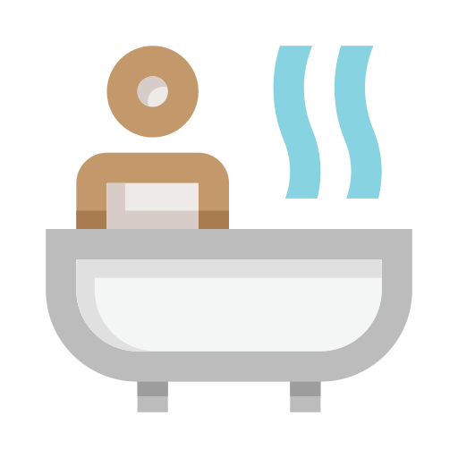 vasca da bagno edt.im Lineal color icona