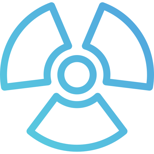 radioactief Generic Gradient icoon