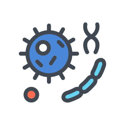 Bacteriology Generic Outline Color icon