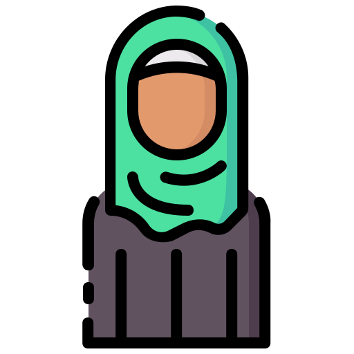 musulmana Generic Outline Color icono
