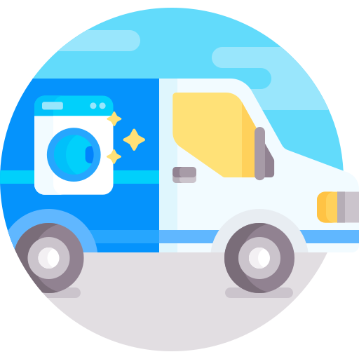 Delivery Detailed Flat Circular Flat icon