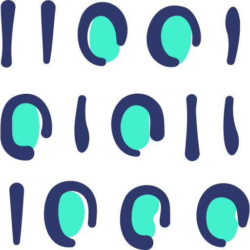 Digital Basic Hand Drawn Lineal Color icon