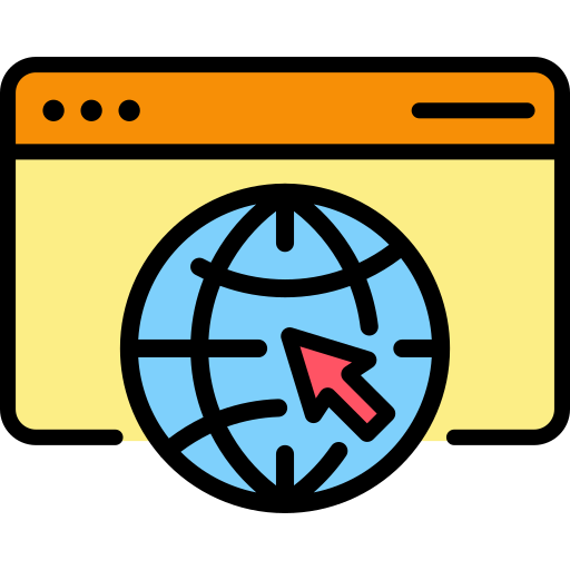 internet-browser Generic Outline Color icon