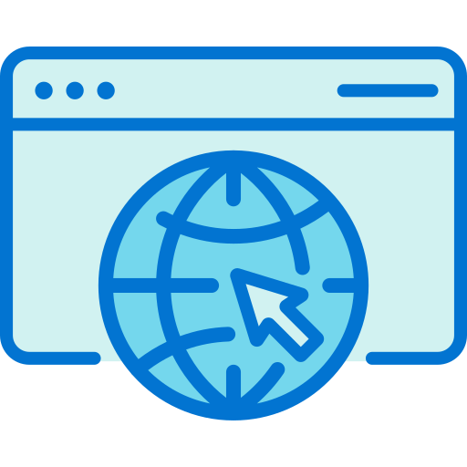 browser internet Generic Blue icona