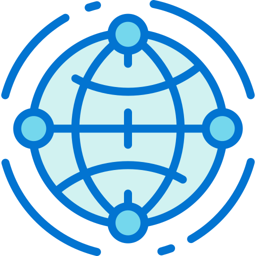 internet Generic Blue icona