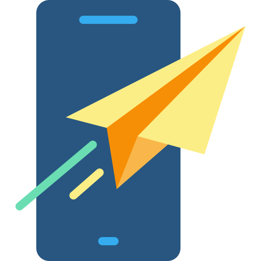 Paper plane Generic Flat icon