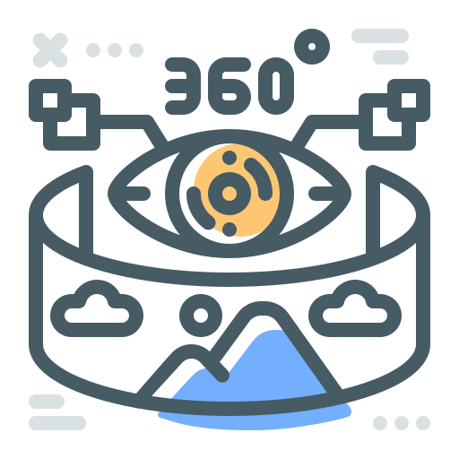 360 gradi Generic Mixed icona
