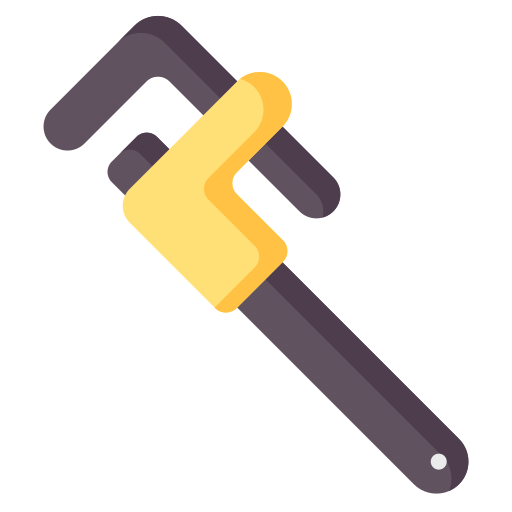 Pipe wrench Generic Flat icon