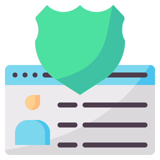 Protected profile Generic Flat icon