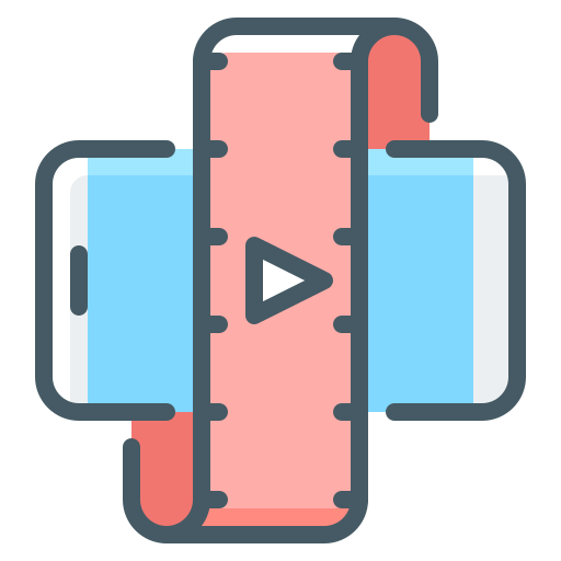 videodateien Generic Outline Color icon