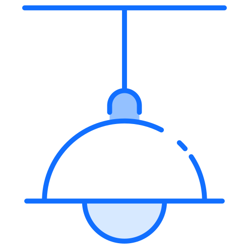 plafondlamp Generic Blue icoon