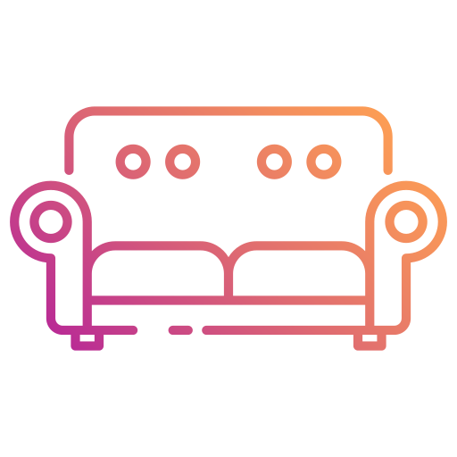 Couch Generic Gradient icon