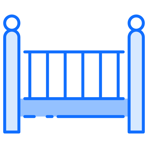 детская кроватка Generic Blue иконка