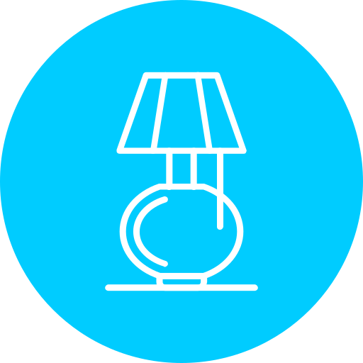 Table lamp Generic Circular icon