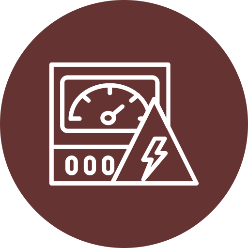 Electric meter Generic Circular icon