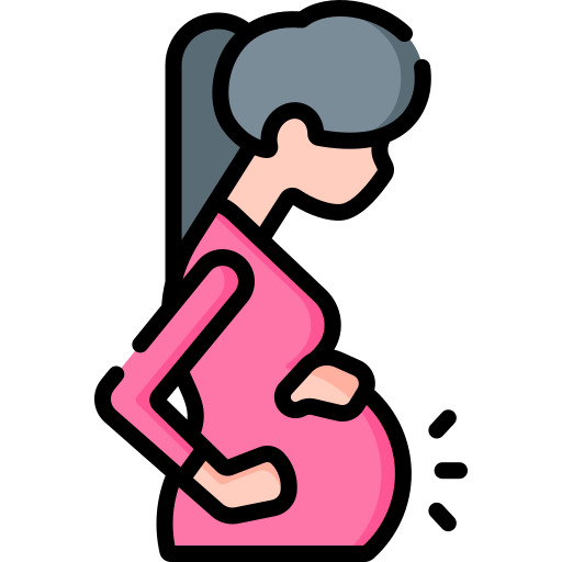 임신 한 Special Lineal color icon