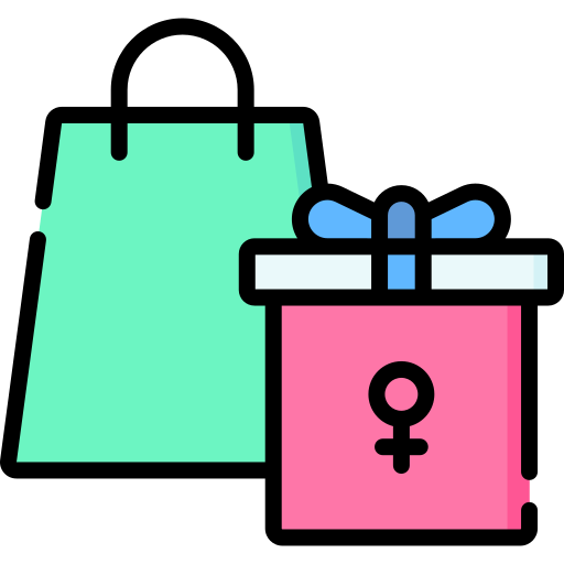 Shopping bag Special Lineal color icon