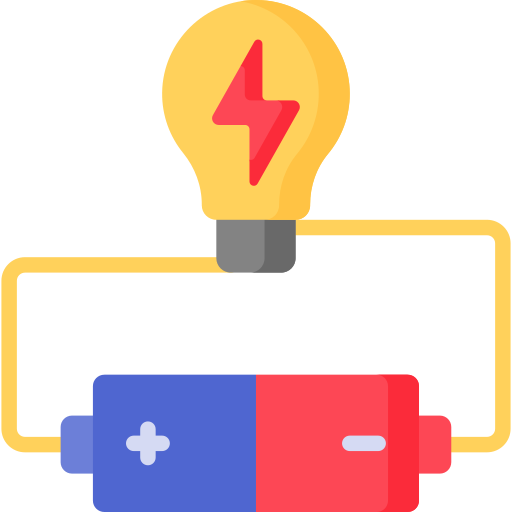 Electric current Special Flat icon