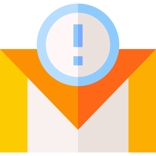 correo electrónico Basic Straight Flat icono