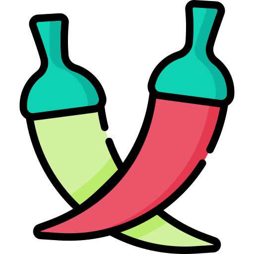 Chilli pepper Special Lineal color icon