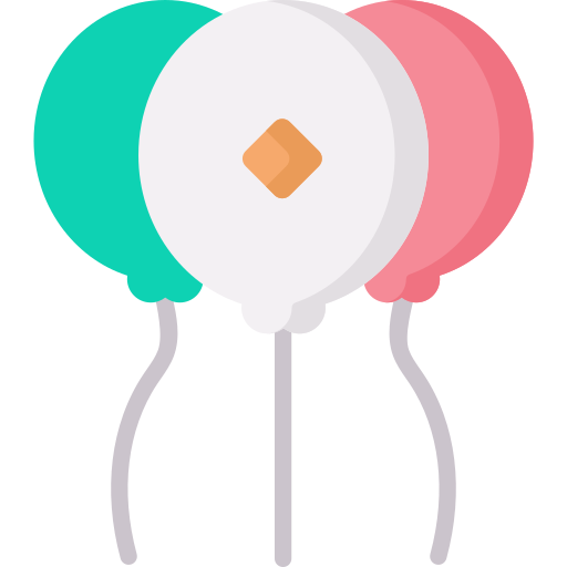 ballon Special Flat icon