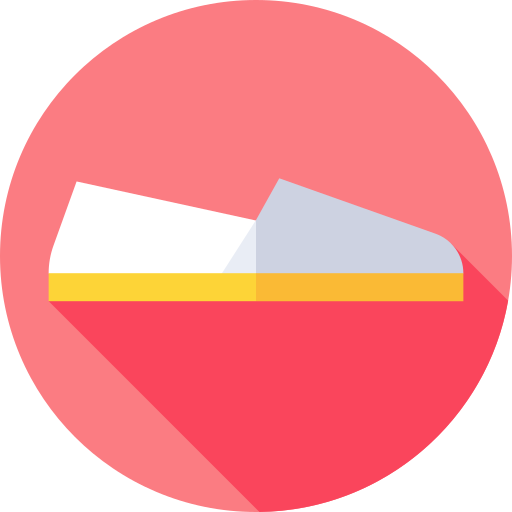 Espadrille Flat Circular Flat icon