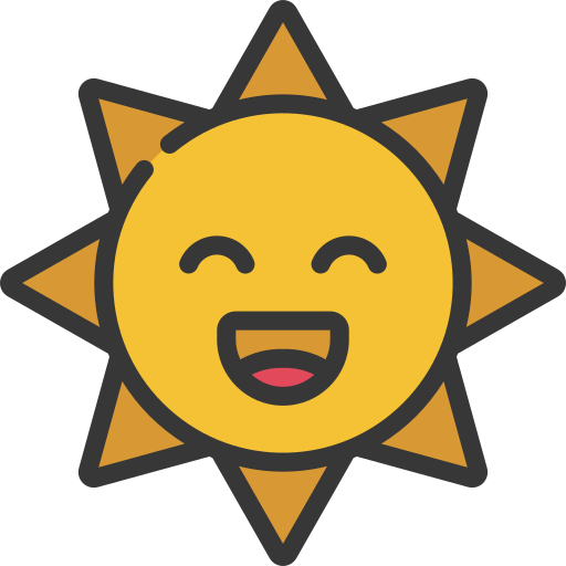 太陽 Juicy Fish Soft-fill icon