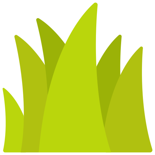 Grass Juicy Fish Flat icon