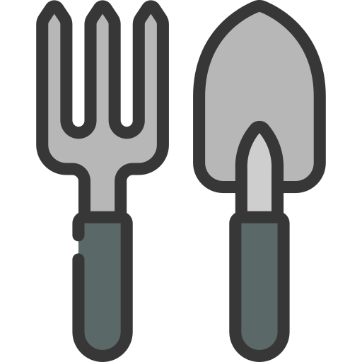 Gardening tools Juicy Fish Soft-fill icon